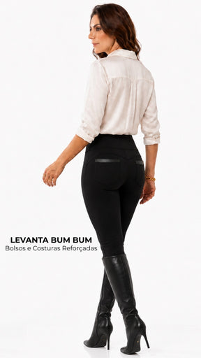 Calça Bellara™ Flanelada – O Efeito Levanta Bumbum que Está Conquistando o Brasil