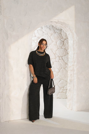 Conjunto Bellucci Malha Tricô Rib Premium
