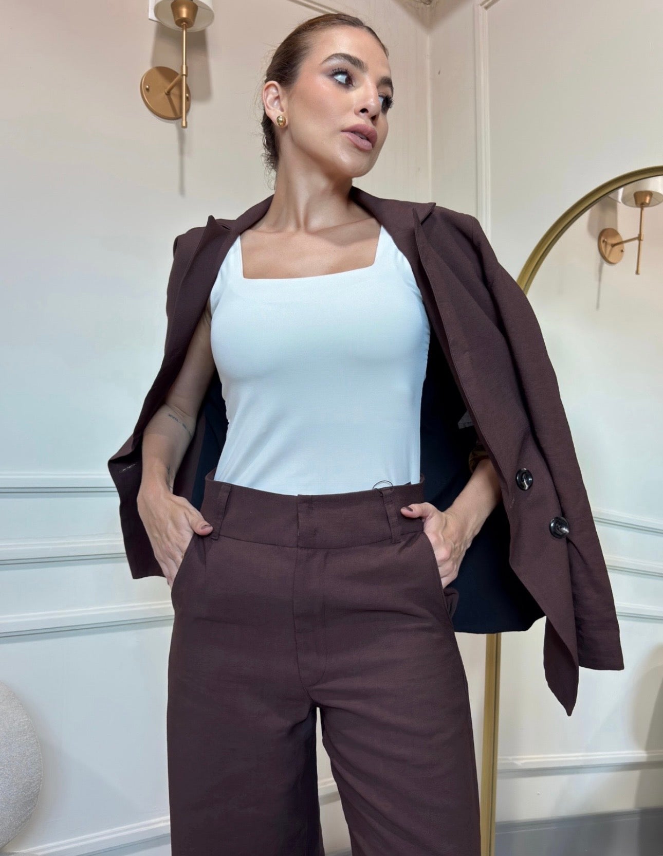 Regata Modeladora em Poliamida – Ajuste Perfeito que Valoriza o Corpo
