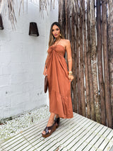 Vestido Seline– Estilo Chic e Contemporâneo da Moda Europeia (Leve e Soltinho)