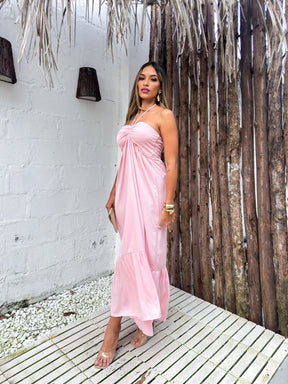 Vestido Seline– Estilo Chic e Contemporâneo da Moda Europeia (Leve e Soltinho)