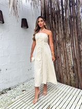 Vestido Florença | Sem Manga - Fresco e Soltinho (Estilo Italiano)