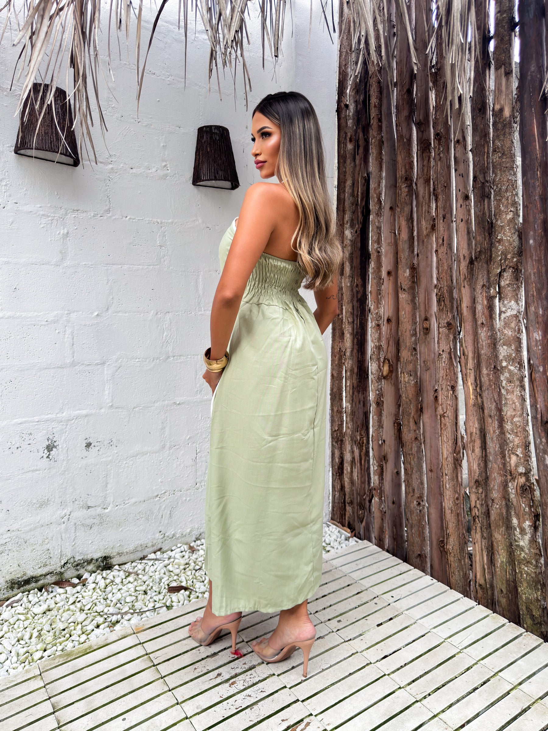 Vestido Florença | Sem Manga - Fresco e Soltinho (Estilo Italiano)