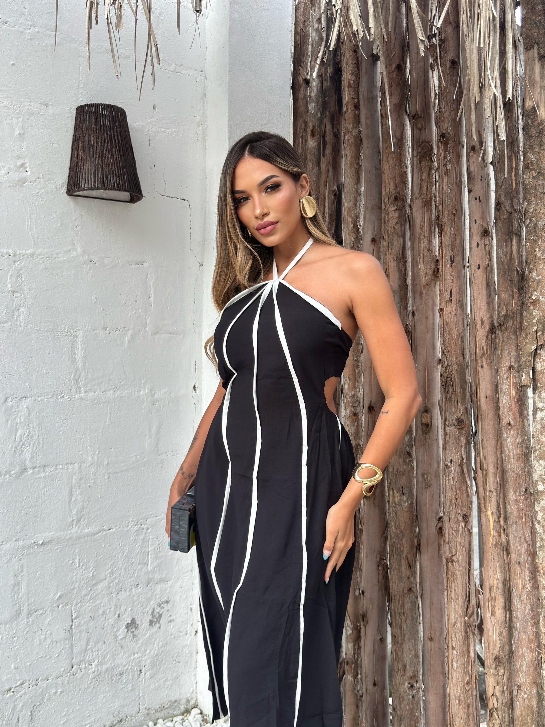 Vestido Florença | Sem Manga - Fresco e Soltinho (Estilo Italiano)